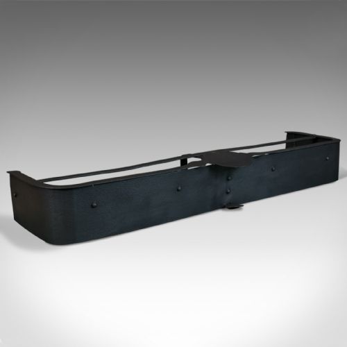 Antique Fire Surround, English, Victorian, Fender, Iron, Circa 1890