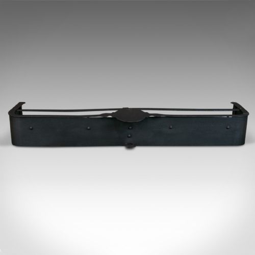 fig 1. Antique Fire Surround, English, Victorian, Fender, Iron, Circa 1890