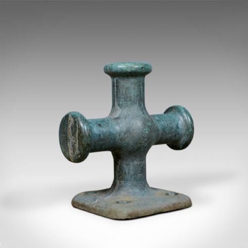 Solid Bronze, Mooring Bitt, Bollard, Very Heavy, Ship, Boat, Capstan, C20th