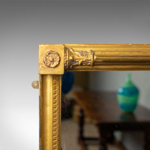 fig 2. Antique Wall Mirror, English, Georgian, Giltwood, Console, Circa 1800