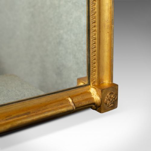 fig 3. Antique Wall Mirror, English, Georgian, Giltwood, Console, Circa 1800
