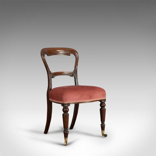 fig 1. Antique Dining Chair Suite, English, Walnut, Set of, 5 Chairs, Gillow, Victorian