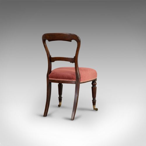fig 4. Antique Dining Chair Suite, English, Walnut, Set of, 5 Chairs, Gillow, Victorian