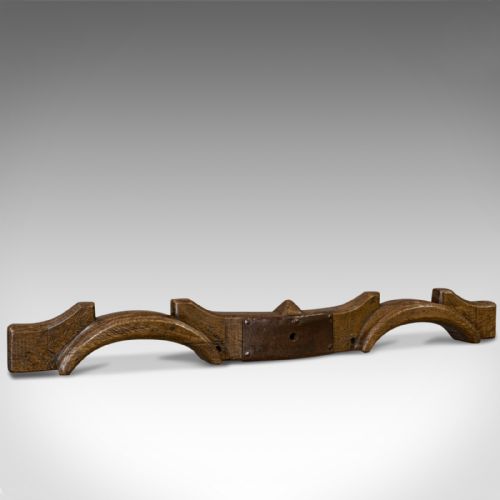 Antique Bow Yoke, English, Elm, Decorative, Wall, Display, Rural, Countryside