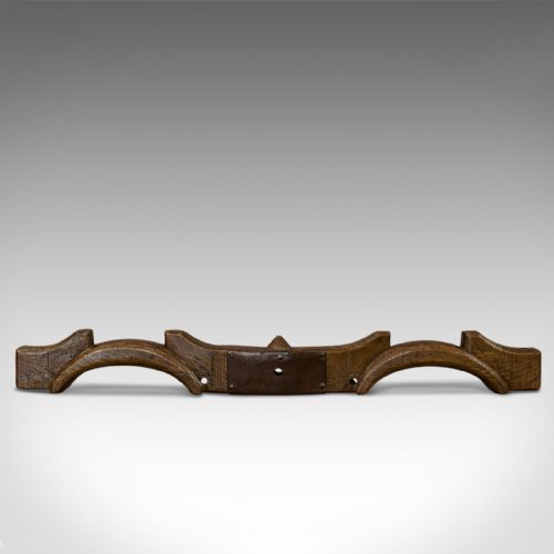 fig 1. Antique Bow Yoke, English, Elm, Decorative, Wall, Display, Rural, Countryside