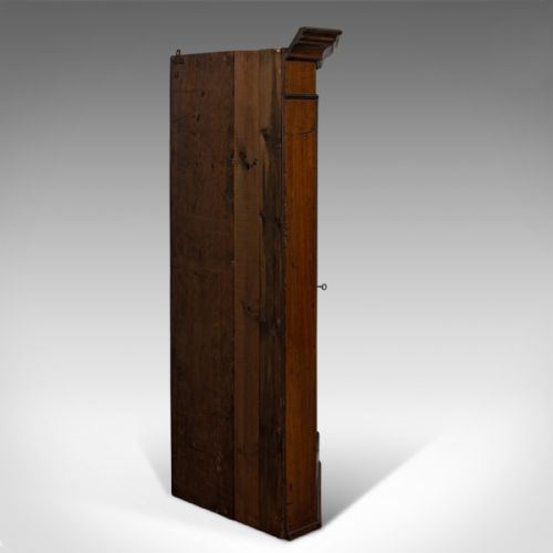 fig 2. Antique Corner Cabinet, English, Walnut, Mahogany, Wall, Cupboard, Georgian