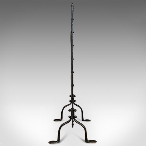 fig 2. Antique Fire Guard, Scottish, Brass, Steel, Fireplace, Stand, 20th Century