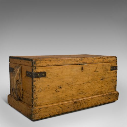 Antique Shipwright's Tool Chest, English, Maritime, Craftsman, Trunk, Victorian
