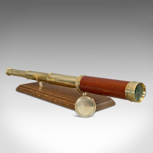 Antique 3 Draw Refractor, English, Terrestrial, Telescope, Berge, Georgian, 1805
