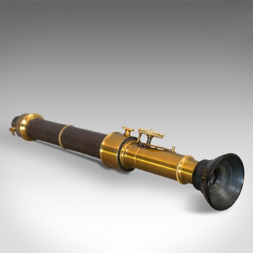 fig 3. Antique Spectrometer, French, Brass, Scientific Instrument, J G Hofmann, 1860