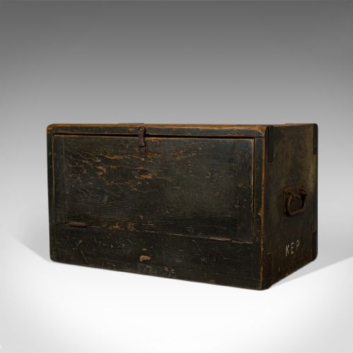 fig 3. Antique Cobbler's Chest, Pine, Victorian, Circa 1900