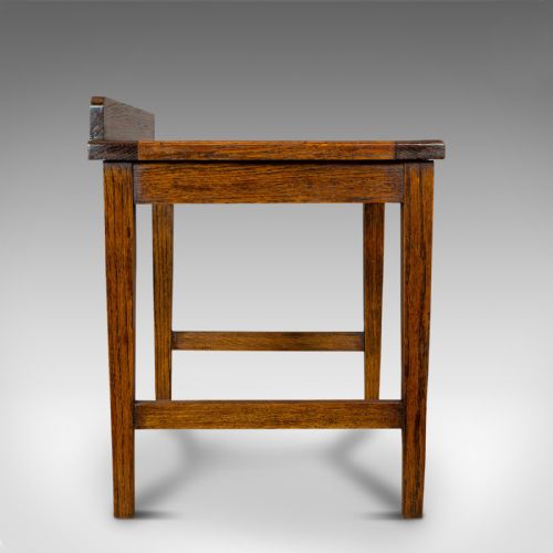 fig 3. Antique Luggage Rack, English, Oak, Bedroom, Hallway, Stand, Edwardian, C.1910