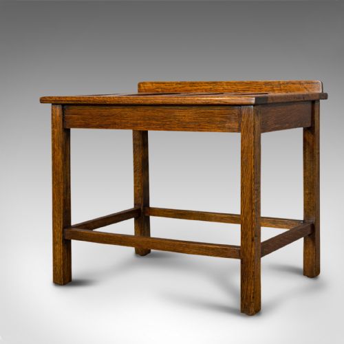 fig 2. Antique Luggage Rack, English, Oak, Hallway, Edwardian c.1910