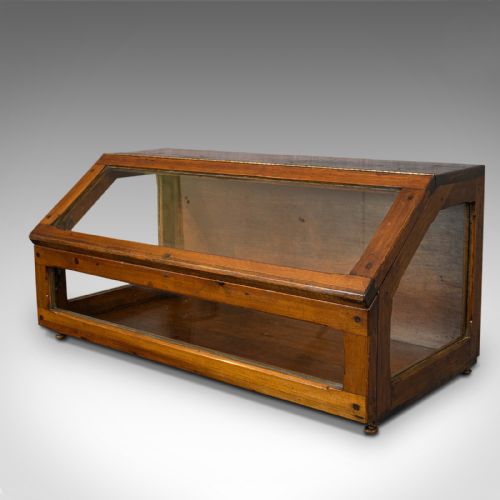 fig 3. Antique Display Case, Haberdashery, Retail Counter Top Cabinet, Edwardian, 1910
