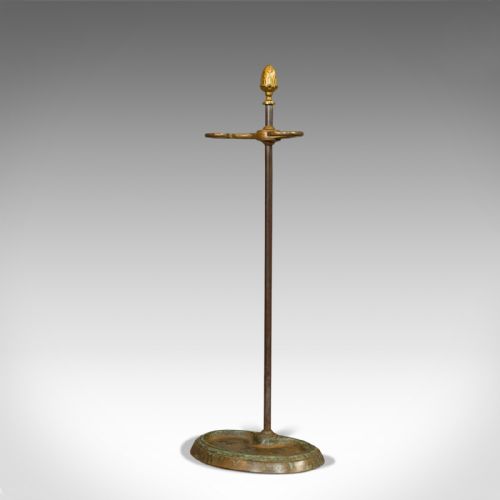 fig 2. Antique Umbrella Stand, French, Bronze, Hallway, Cane, Stick, Rack, Art Nouveau