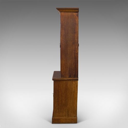 fig 3. Antique Estate Cupboard, English, Oak, Victorian, Circa 1890