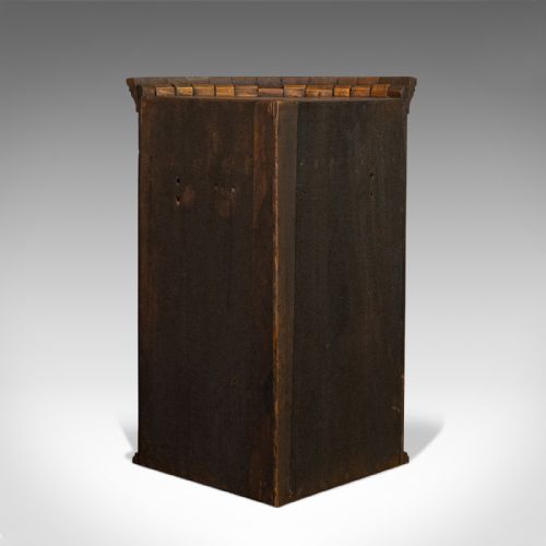 fig 5. Petite Antique Corner Cabinet, English, Mahogany, Georgian Revival, Victorian