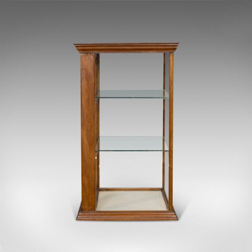 fig 3. Antique Shop Display Cabinet, English, Walnut, Shopfitting, Chemist, Victorian