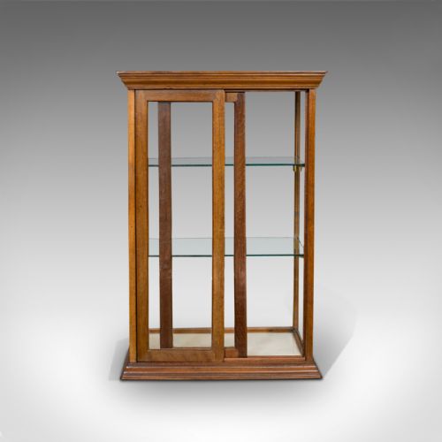 fig 4. Antique Shop Display Cabinet, English, Walnut, Shopfitting, Chemist, Victorian