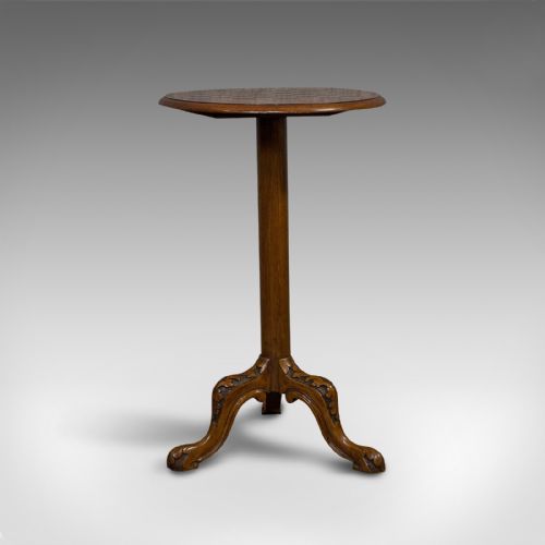 fig 3. Antique Chess Table, English, Burr Walnut, Mahogany, Games, Side, Edwardian