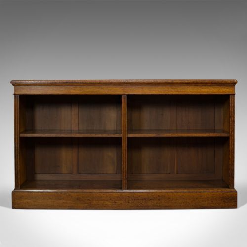 fig 2. Large Antique Library Bookcase, Scottish, Oak, Bookshelf, Cabinet, Victorian