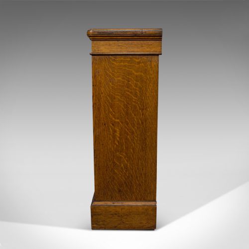 fig 5. Large Antique Library Bookcase, Scottish, Oak, Bookshelf, Cabinet, Victorian