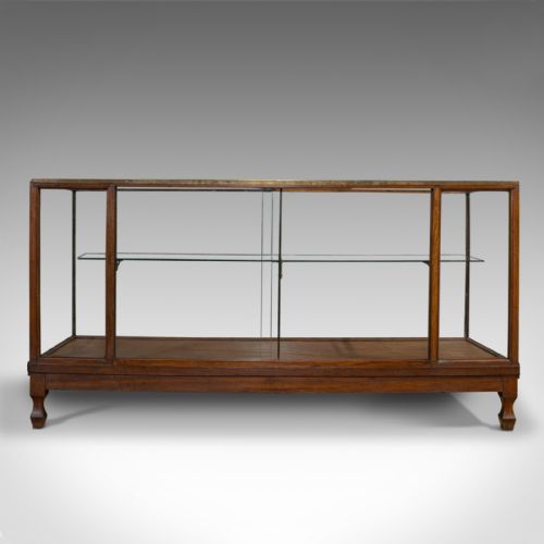 fig 5. Antique Haberdashery Cabinet, Mahogany, Glass, Museum Showcase, Edwardian, 1910