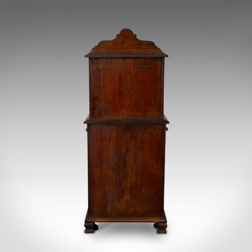 fig 4. Antique Purdonium, English, Walnut, Fireside Bin, Cabinet, Victorian, Circa 1890