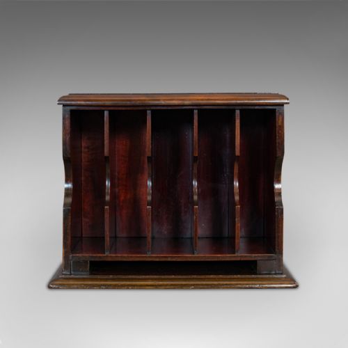 fig 1. Antique Stationery Rack, Mahogany, Desk, Correspondence, Asprey London, C.1910