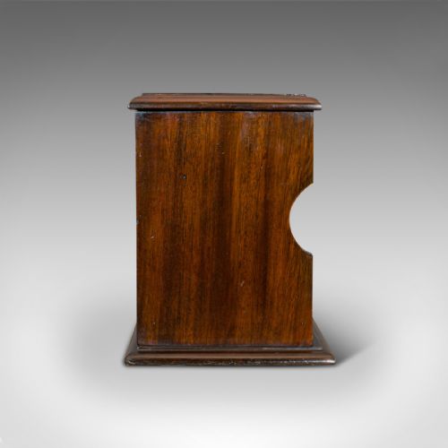 fig 3. Antique Stationery Rack, Mahogany, Desk, Correspondence, Asprey London, C.1910