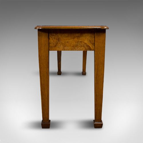 fig 2. Antique Console Table, Large, Scottish, Walnut, J & T Scott, Victorian