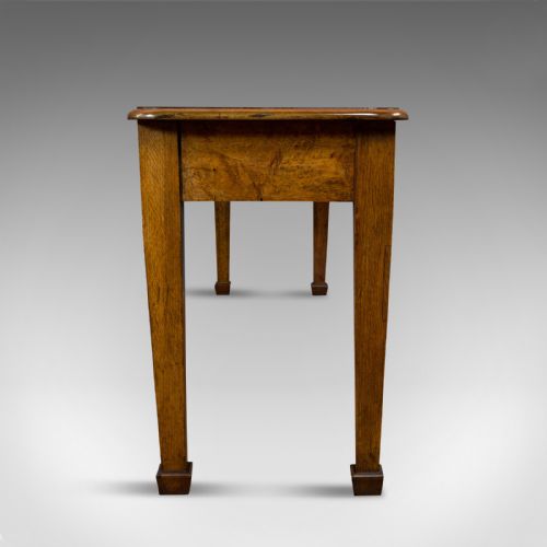 fig 4. Antique Console Table, Large, Scottish, Walnut, J & T Scott, Victorian
