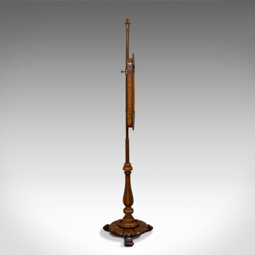fig 3. Antique Pole Screen, Rosewood, Needlepoint Tapestry, Fire Screen, Regency, 1820