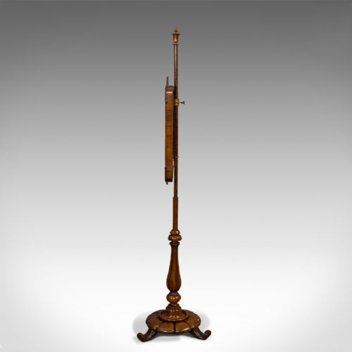 fig 4. Antique Pole Screen, Rosewood, Needlepoint Tapestry, Fire Screen, Regency, 1820