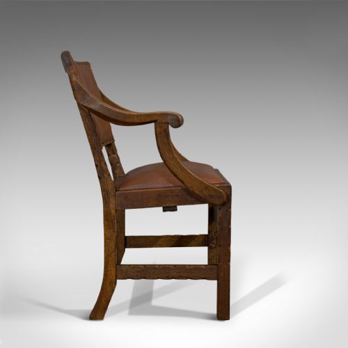 fig 2. Set of 8, Antique Dining Chairs, Oak, Seat, Arts & Crafts, Hamptons, Edwardian