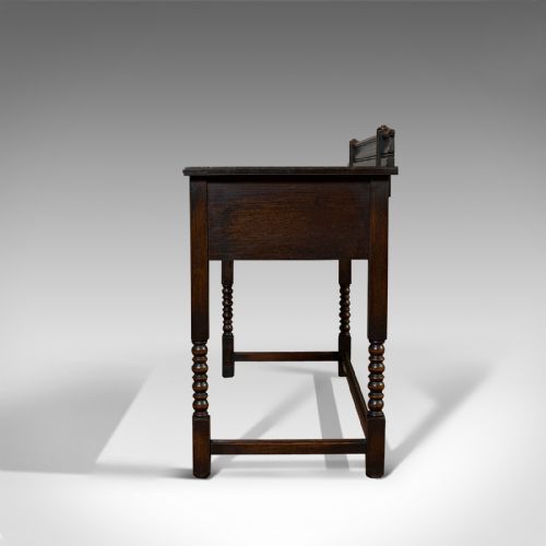 fig 3. Antique Sideboard, English, Oak, Harris Lebus, Edwardian