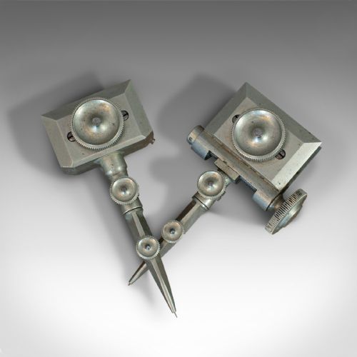 fig 3. Antique Trammel Point Set, Draughtsman's Instruments, Stanley, Victorian, C.1900