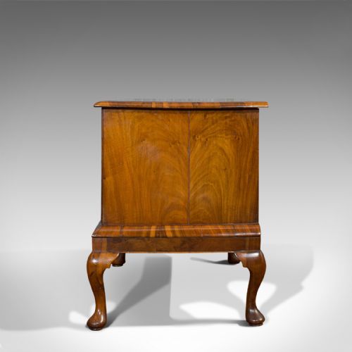fig 4. Antique Chest on Stand, Walnut, Chest of Drawers, Georgian Revival, Victorian