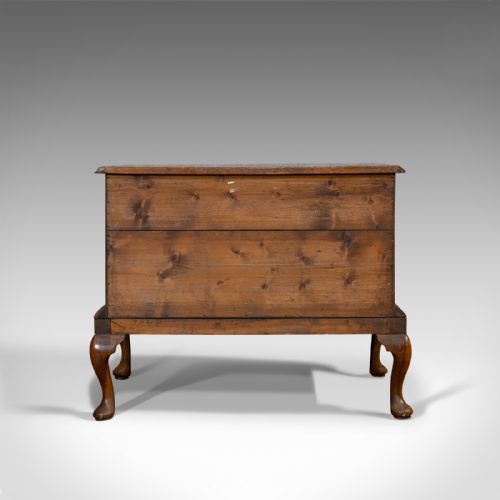 fig 5. Antique Chest on Stand, Walnut, Chest of Drawers, Georgian Revival, Victorian