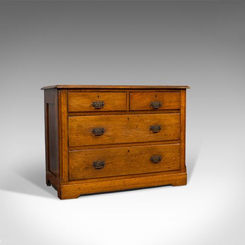Antique Chest of Drawers, English, Walnut, Bedroom, Edwardian, C.1910