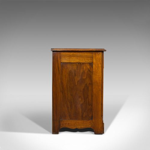 fig 3. Antique Chest of Drawers, English, Walnut, Bedroom, Edwardian, C.1910