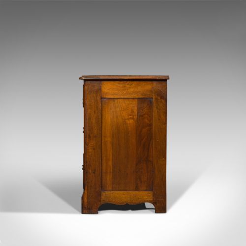 fig 4. Antique Chest of Drawers, English, Walnut, Bedroom, Edwardian, C.1910