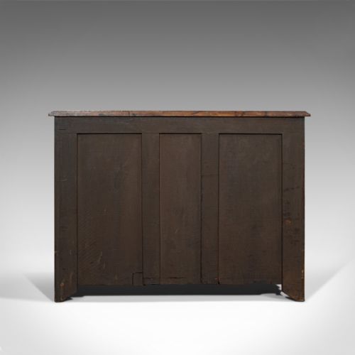 fig 5. Antique Chest of Drawers, English, Walnut, Bedroom, Edwardian, C.1910