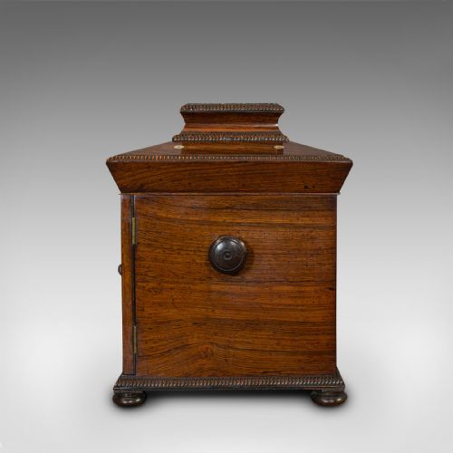 fig 4. Antique Gentleman's Correspondence Box, Campaign, Travel Case, Regency, C.1820