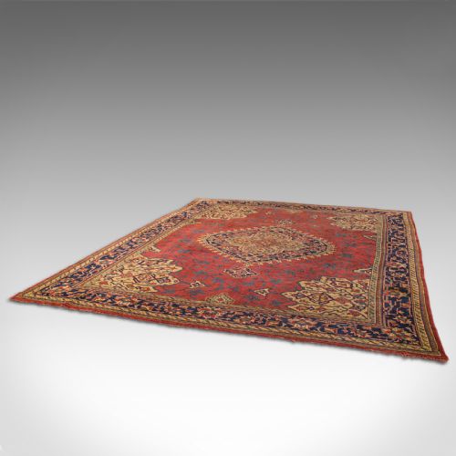 fig 3. Very Large 13' Antique Serapi Carpet, Persian Rug, Heriz Region, Victorian, 1900