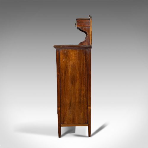 fig 5. Antique Music Cabinet, English, Rosewood, Side, Hall Stand, Edwardian, C.1910