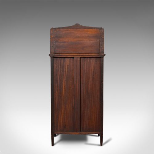fig 6. Antique Music Cabinet, English, Rosewood, Side, Hall Stand, Edwardian, C.1910