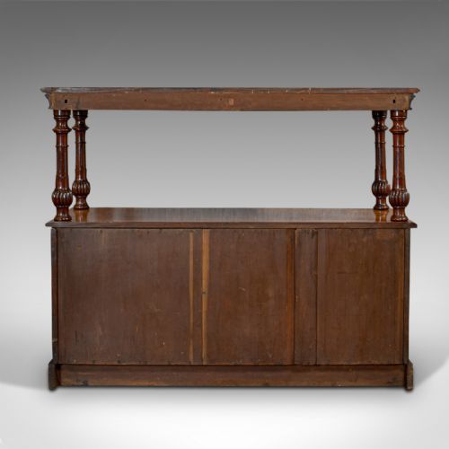 fig 5. Large Antique Buffet, English, Walnut, Server, Sideboard, William IV, Circa 1830
