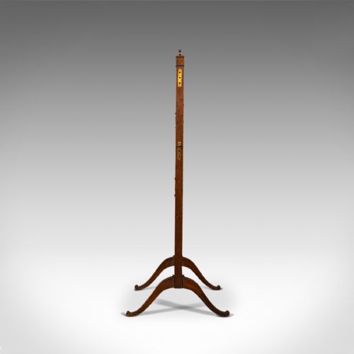 fig 4. Antique Needlepoint Stretcher, English, Mahogany, Tapestry Frame, Victorian
