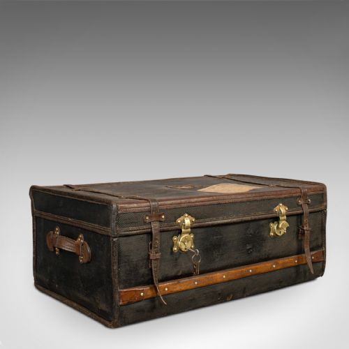 Antique Captain's Uniform Travel Case, English, Shipping, Suitcase, Victorian